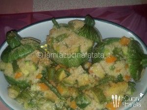 zucchine con cous-cous 005