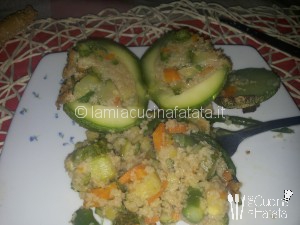 zucchine con cous-cous 012