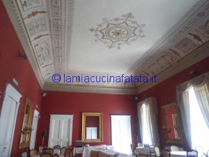 particolare del salone dei principi