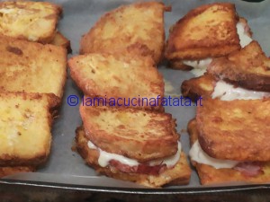 mozzarella in carrozza e cornetti integrali 009