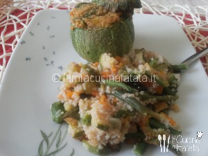 zucchine con cous-cous 009